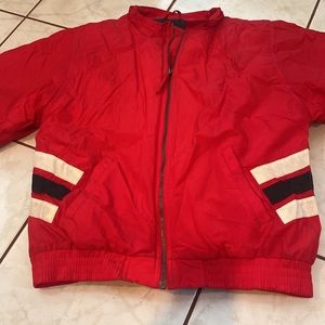 Basic Editions Red Ski Jacket